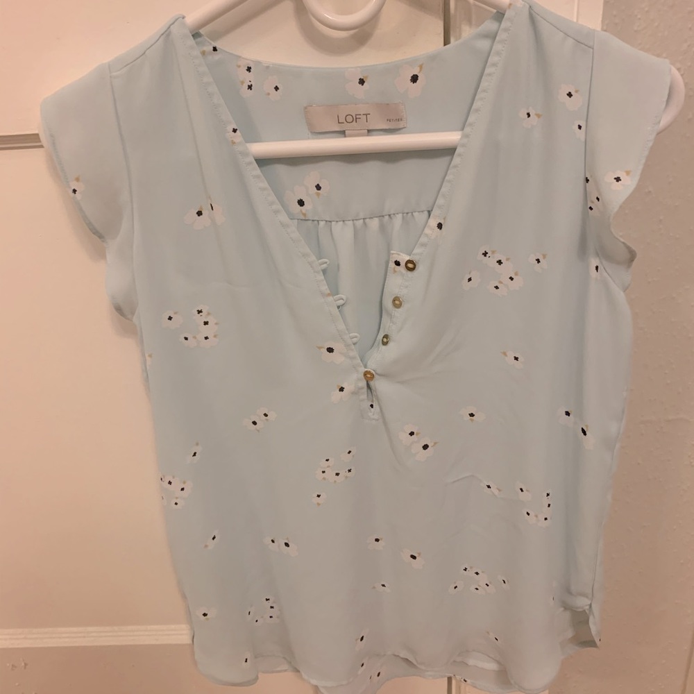 2 loft work shirts!